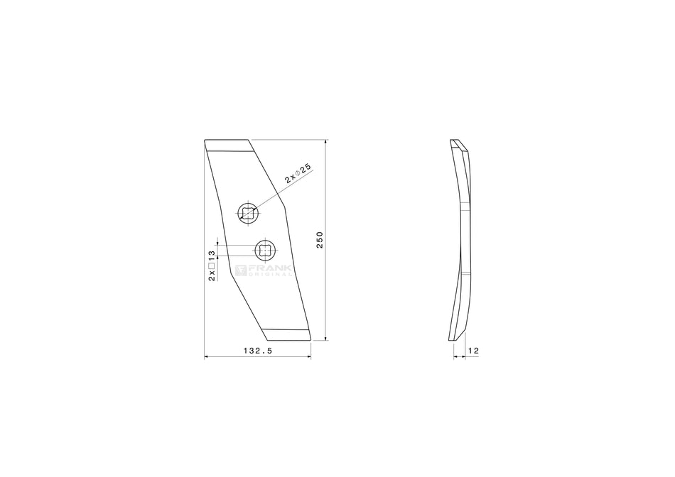 Replacement tip for Fenet | right