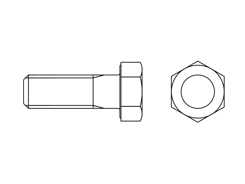 Screw 12.9 | DIN 931 | M 12 x 60
