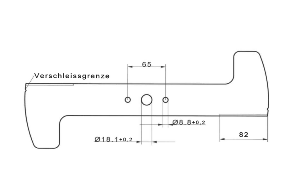 BUN-194.2 | RS00613/14 | Castelgarden, Efco, AL-KO/Solo, Stiga & Co. | 84cm Mähbreite | Links